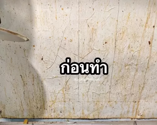 ตัวช่วยสลายคราบหนัก คราบมัน