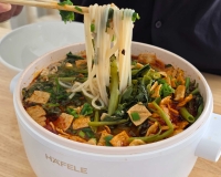 บะหมี่จีนเส้นหนึบ หลัวซือเฝิ่น ยี่ห้อ Haohuanluo ซุปหอยหวาน  เครื่องแน่น ทำง่ายนัวสุดๆ