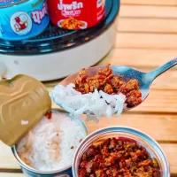 น้ำพริกหอยลายอบกรอบ