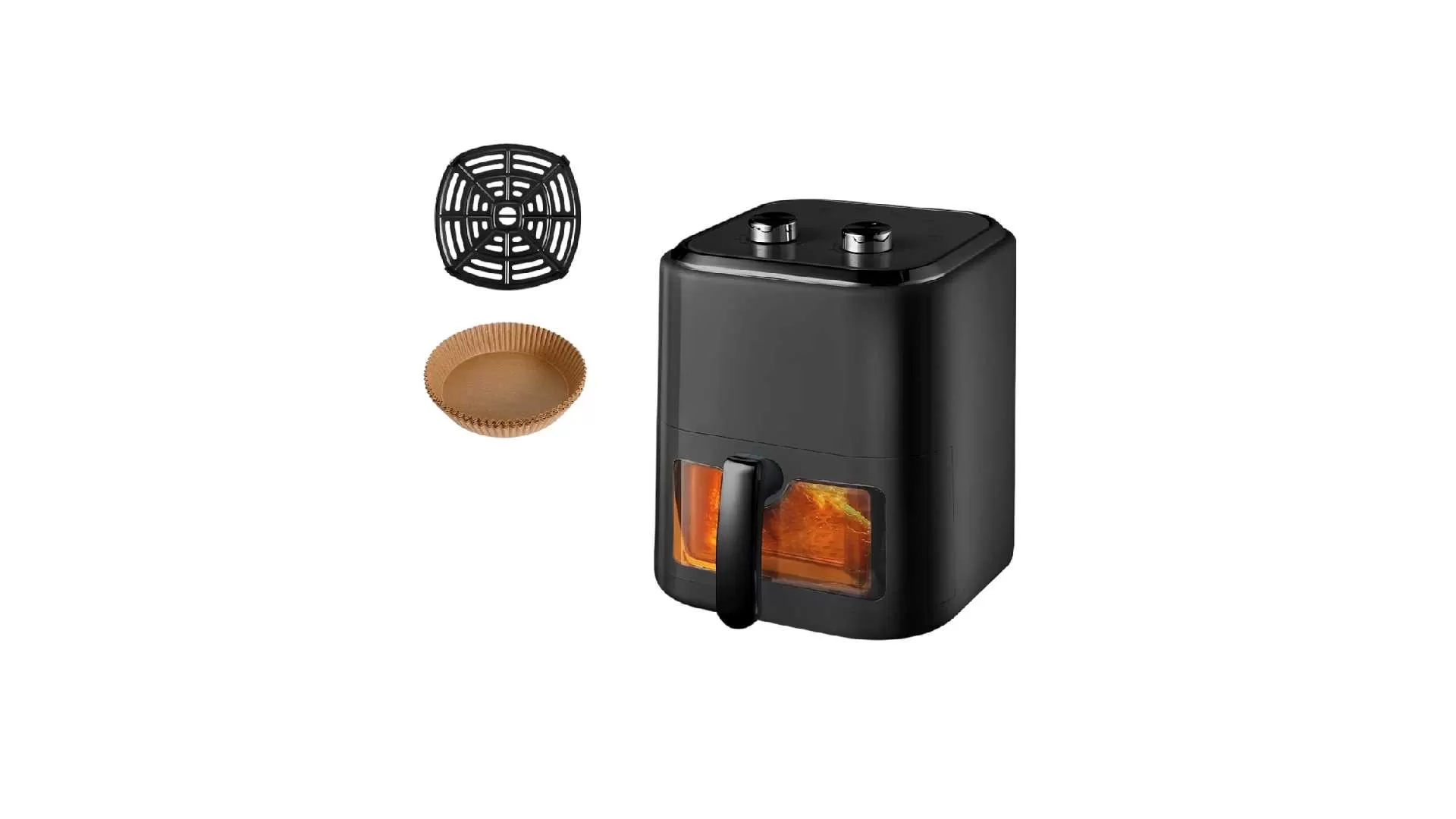 Yotex หม้อทอดไร้น้ำมัน Air Fryer 8ลิตร หม้ออบลมร้อน.webp