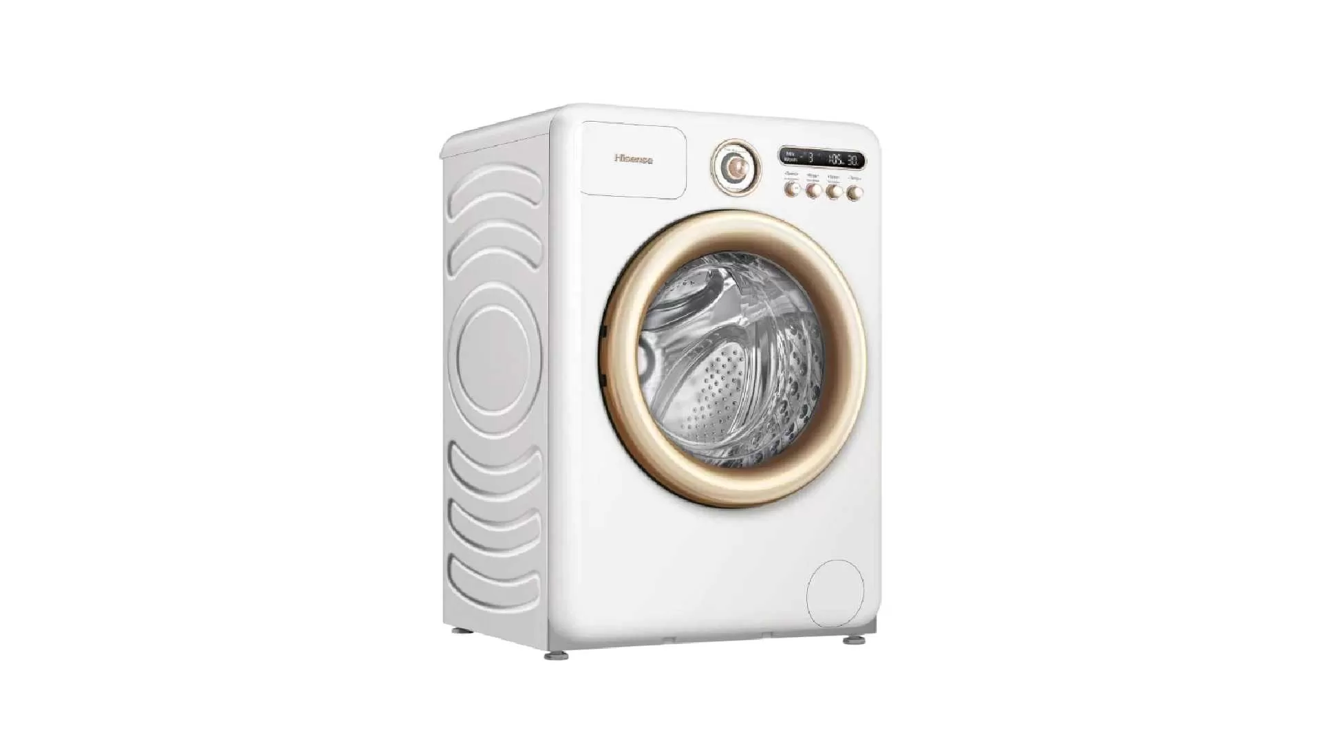 13. Hisense Roman Holiday รุ่น WF105R5 เครื่องซักผ้าฝาหน้.webp